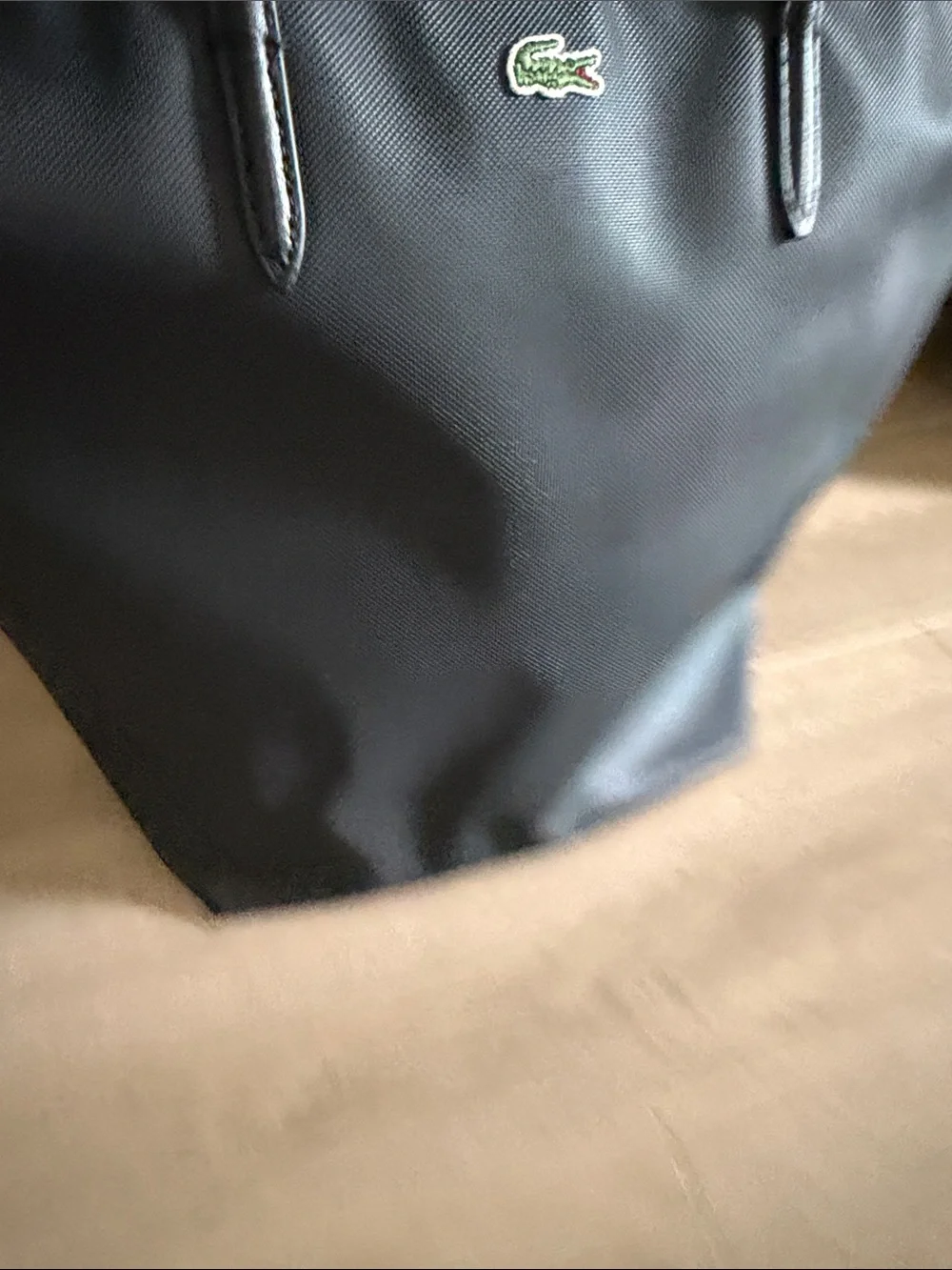Lacoste L.12.12 Concept Vertical Tote - Black - Picture 3 of 11